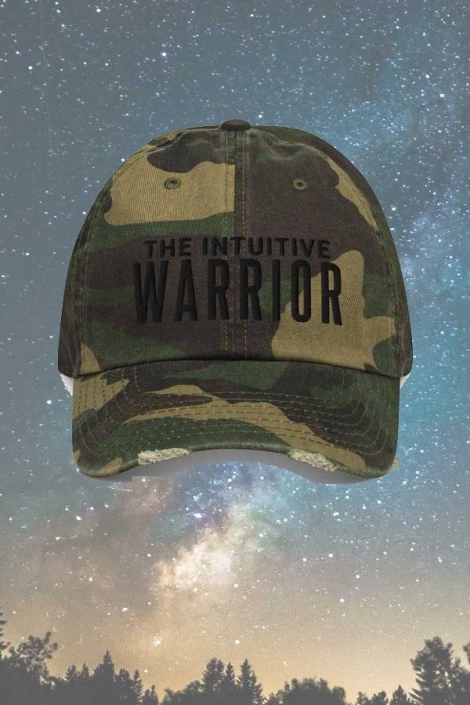 The Intuitive Warrior – Distressed Cap