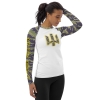 WARRIOR STRIPE CAMO Women's Rash Guard