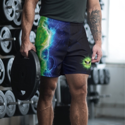 INTUITIVE LIGHTNING Men’s Athletic Long Shorts