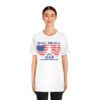 LOVE AGAIN Unisex Short Sleeve Tee - Image 3
