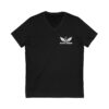 MJ LION WARRIOR WINGS Unisex Jersey Short Sleeve V-Neck Tee - Image 5