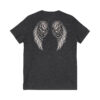 MJ LION WARRIOR WINGS Unisex Jersey Short Sleeve V-Neck Tee - Image 14