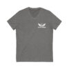MJ LION WARRIOR WINGS Unisex Jersey Short Sleeve V-Neck Tee - Image 7