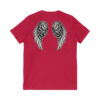 MJ LION WARRIOR WINGS Unisex Jersey Short Sleeve V-Neck Tee - Image 20