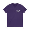 MJ LION WARRIOR WINGS Unisex Jersey Short Sleeve V-Neck Tee - Image 19