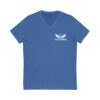MJ LION WARRIOR WINGS Unisex Jersey Short Sleeve V-Neck Tee - Image 11