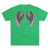 MJ LION WARRIOR WINGS Men's Tri-Blend Crew Tee - Image 18