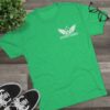 MJ LION WARRIOR WINGS Men's Tri-Blend Crew Tee - Image 19