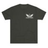 MJ LION WARRIOR WINGS Men's Tri-Blend Crew Tee - Image 9