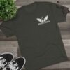 MJ LION WARRIOR WINGS Men's Tri-Blend Crew Tee - Image 11