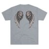 MJ LION WARRIOR WINGS Men's Tri-Blend Crew Tee - Image 38