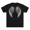 MJ LION WARRIOR WINGS Men's Tri-Blend Crew Tee - Image 6