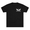 MJ LION WARRIOR WINGS Men's Tri-Blend Crew Tee - Image 5