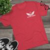 MJ LION WARRIOR WINGS Men's Tri-Blend Crew Tee - Image 3