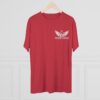 MJ LION WARRIOR WINGS Men's Tri-Blend Crew Tee - Image 4