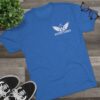 MJ LION WARRIOR WINGS Men's Tri-Blend Crew Tee - Image 27