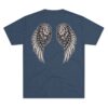MJ LION WARRIOR WINGS Men's Tri-Blend Crew Tee - Image 30