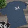 MJ LION WARRIOR WINGS Men's Tri-Blend Crew Tee - Image 31