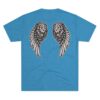 MJ LION WARRIOR WINGS Men's Tri-Blend Crew Tee - Image 22