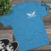 MJ LION WARRIOR WINGS Men's Tri-Blend Crew Tee - Image 23
