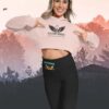 INTUITIVE WARRIOR Crop Hoodie