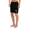 MJ INTUTIVE WARRIOR BLACK GYM SHORTS - Image 3