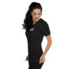 MJ LION WARRIOR WINGS Unisex Jersey Short Sleeve V-Neck Tee - Image 3