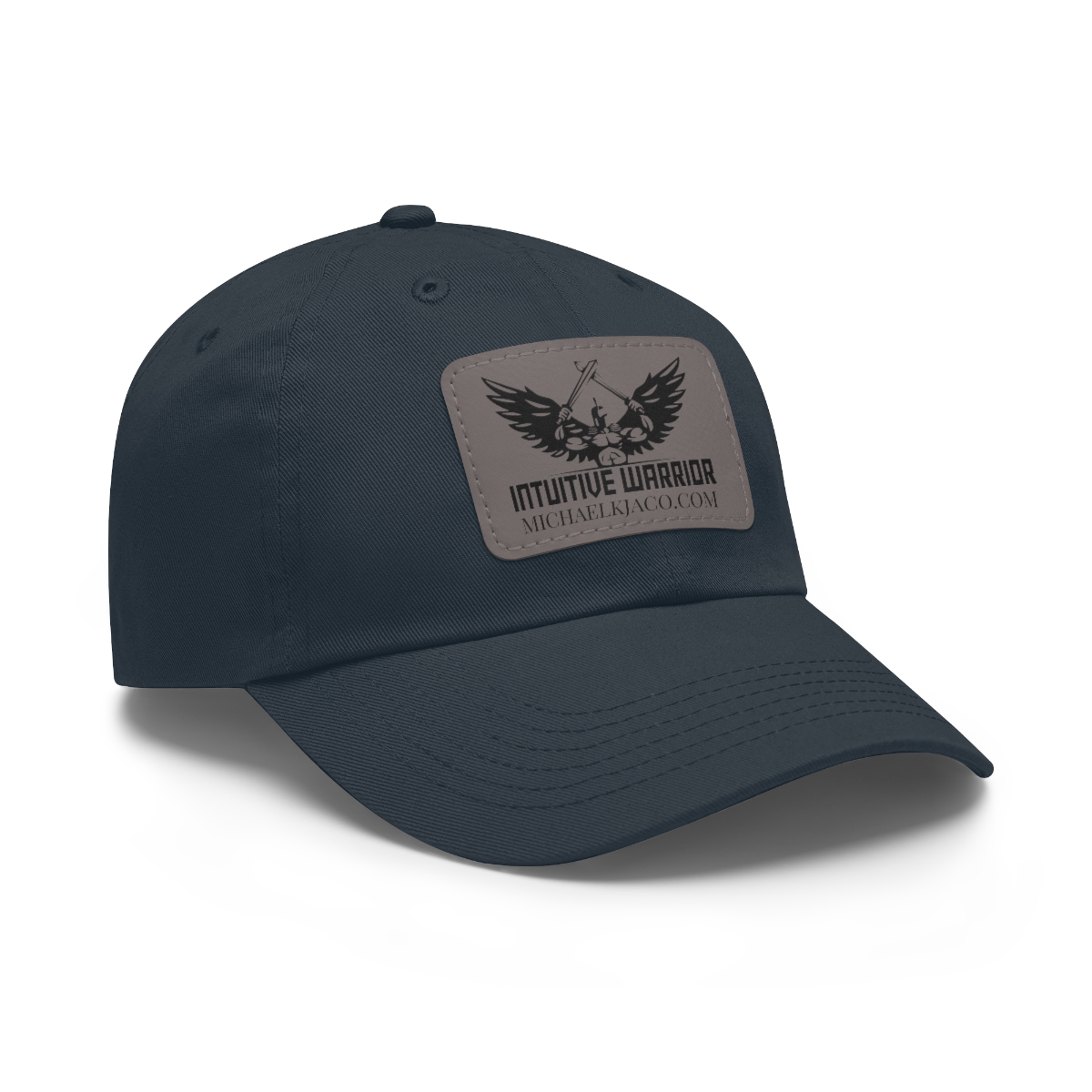 INTUITIVE WARRIOR Dad Hat with Leather Patch