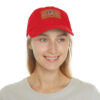 LOVE VIBES Dad Hat with Leather Patch - Image 4