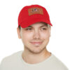 LOVE VIBES Dad Hat with Leather Patch - Image 5