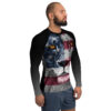 LOVE VIBES Men's Rash Guard - Image 4