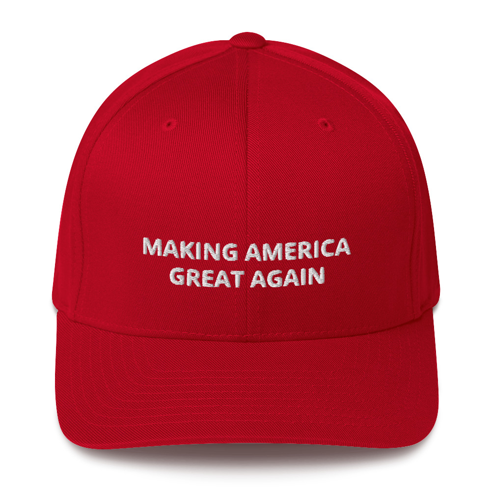 MAKING AMERICA GREAT AGAIN Structured Twill Cap