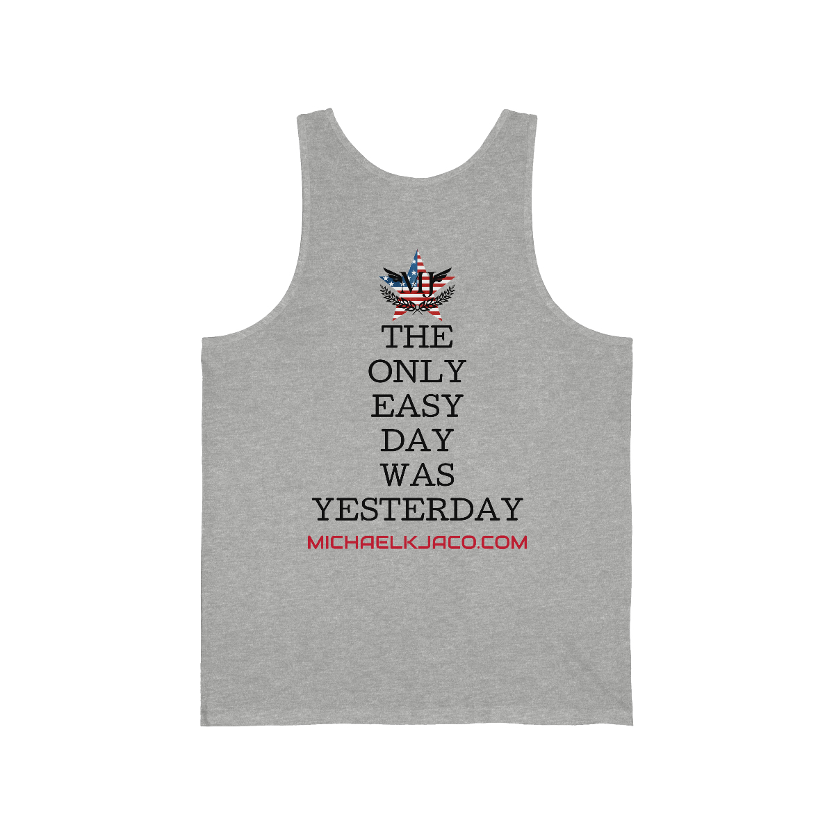 NO EASY DAYS Unisex Jersey Tank