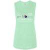 LOVE VIBES Ladies' Flowy Muscle Tank - Image 7