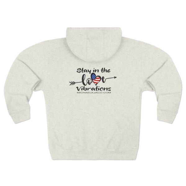 Love Vibes Unisex Zip Hoodie - Image 10