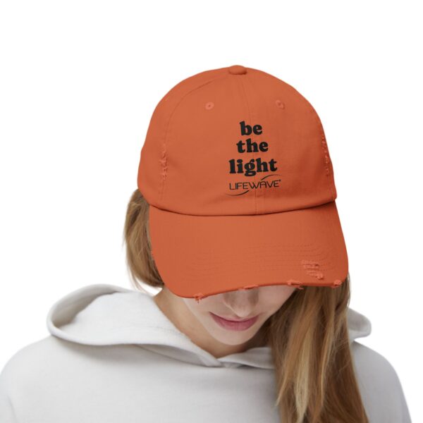 BE THE LIGHT Lifewave Distressed Cap - Image 15