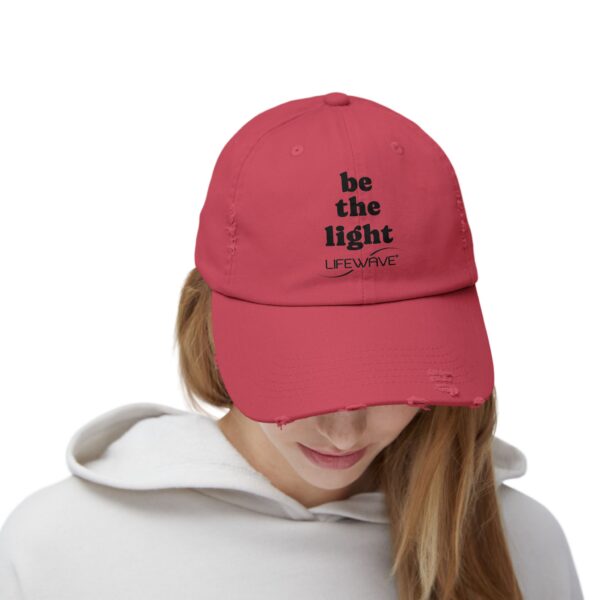 BE THE LIGHT Lifewave Distressed Cap - Image 27