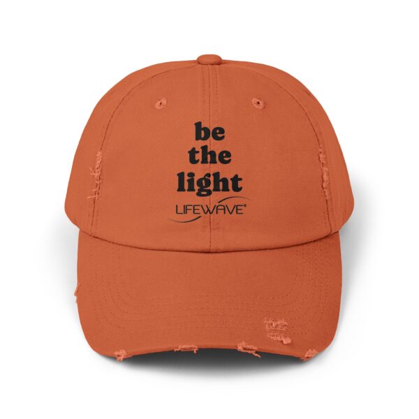 BE THE LIGHT Lifewave Distressed Cap - Image 12