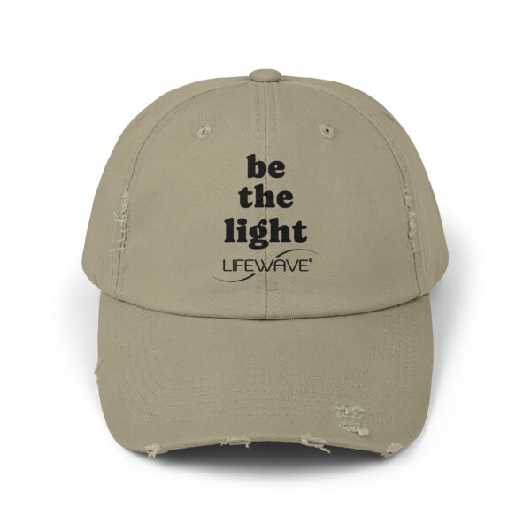 BE THE LIGHT Lifewave Distressed Cap - Image 16