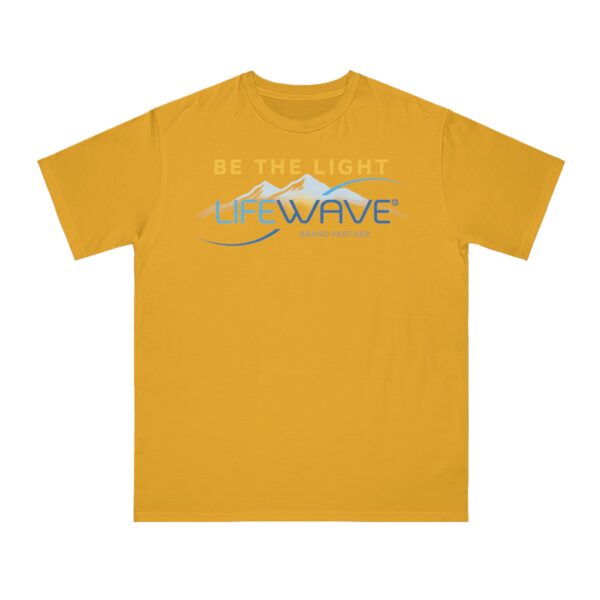 Organic BE THE LIGHT Mountain Live Younger Unisex Classic T-Shirt - Image 13