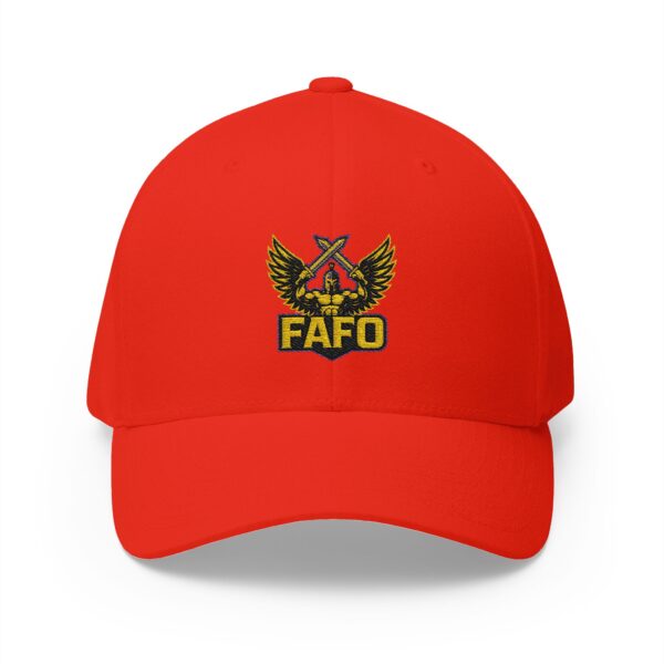 Flexfit Hat - FAFO Intuitive Warrior Embroidered Cap - Image 37