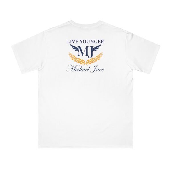 Organic BE THE LIGHT Mountain Live Younger Unisex Classic T-Shirt - Image 16