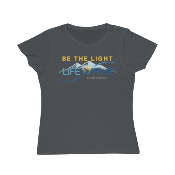 Organic Women's T-Shirt - Be the Light, Mountain Live Younger - Eco-Friendly Gift for Her, Casual Wear, Fitness, Yoga, Motivational - Image 12