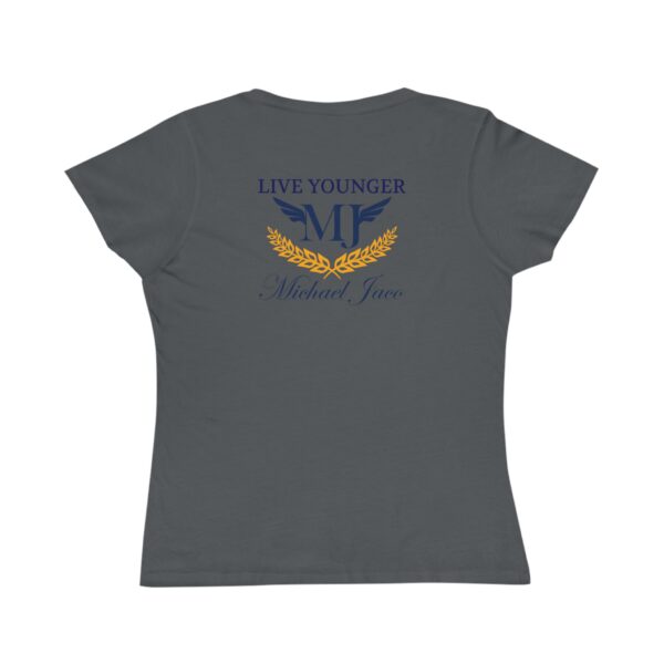 Organic Women's T-Shirt - Be the Light, Mountain Live Younger - Eco-Friendly Gift for Her, Casual Wear, Fitness, Yoga, Motivational - Image 13