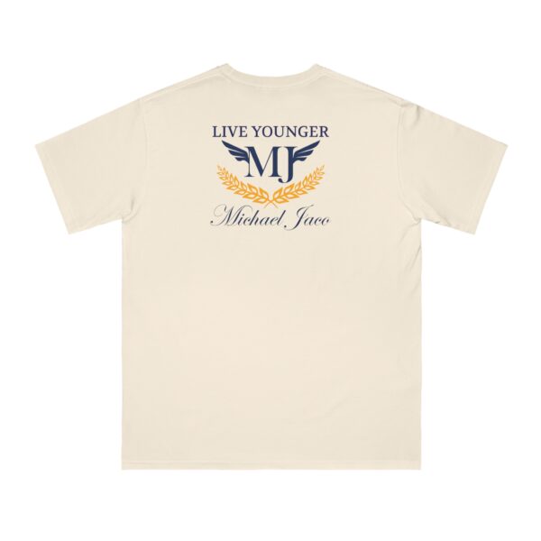 Organic BE THE LIGHT Mountain Live Younger Unisex Classic T-Shirt - Image 12