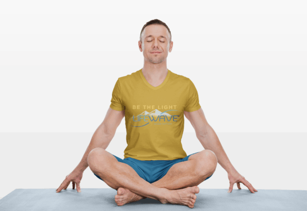 Organic BE THE LIGHT Mountain Live Younger Unisex Classic T-Shirt - Image 7
