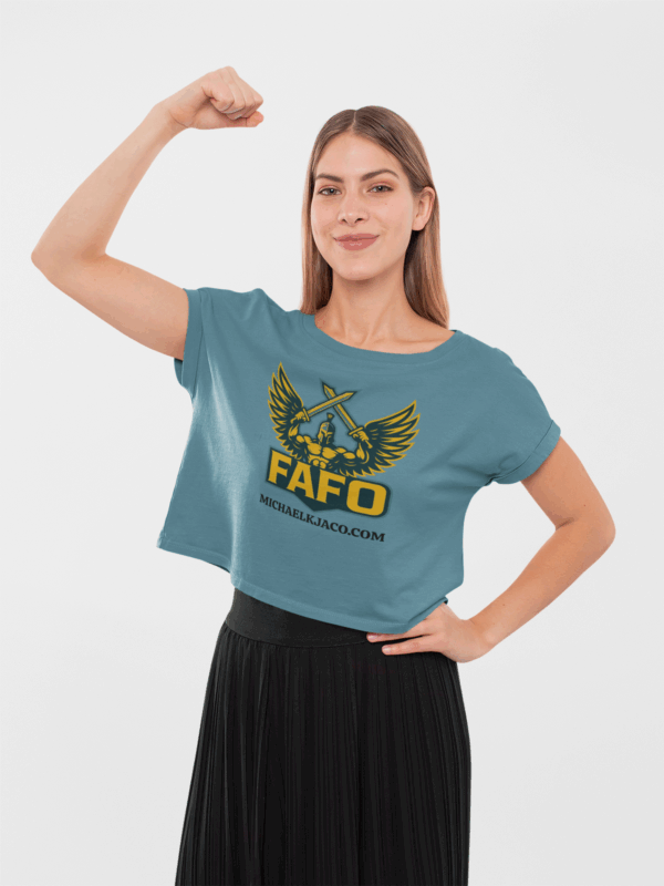 FAFO Intuitive Warrior T-Shirt – Eff Around & Find Out… with Intuition! - Image 3