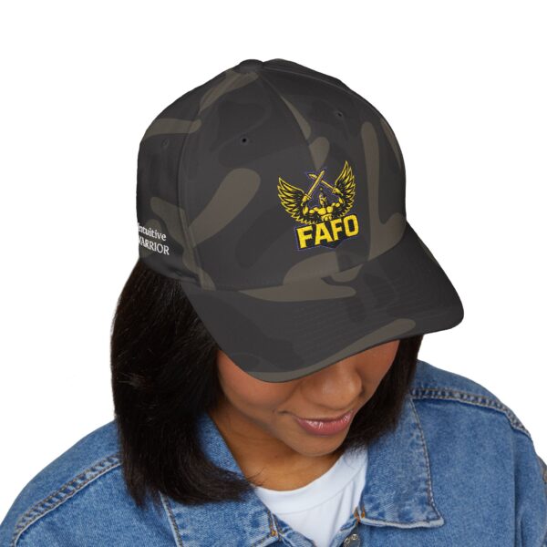 Flexfit Hat - FAFO Intuitive Warrior Embroidered Cap - Image 3