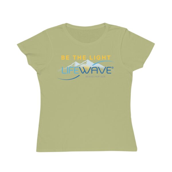 Organic Women's T-Shirt - Be the Light, Mountain Live Younger - Eco-Friendly Gift for Her, Casual Wear, Fitness, Yoga, Motivational - Image 10