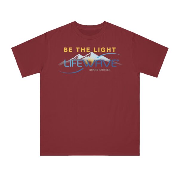 Organic BE THE LIGHT Mountain Live Younger Unisex Classic T-Shirt - Image 23
